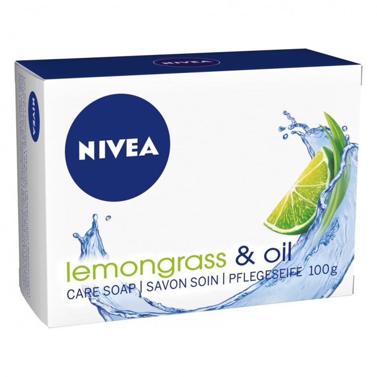 TM Nivea Lemongrass 100g - Kosmetika Hygiena a ochrana pro ruce Tuhá mýdla